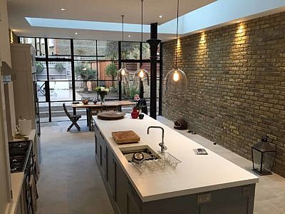 elegant bright kitchen