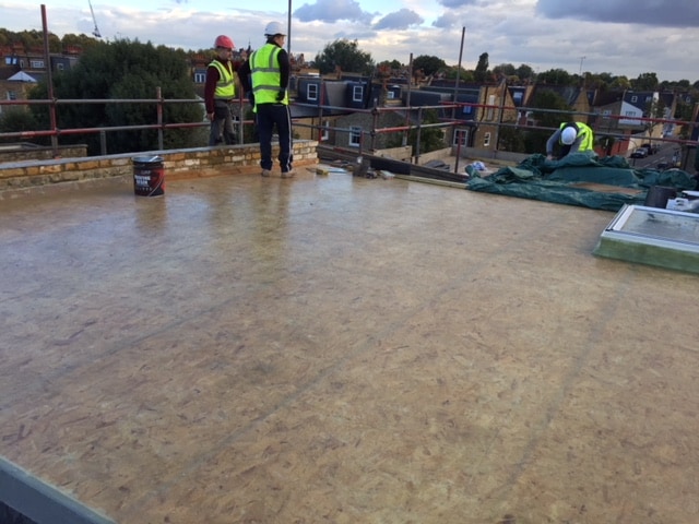 flat roofs construction